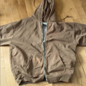 brandy christy hoodie (brown)